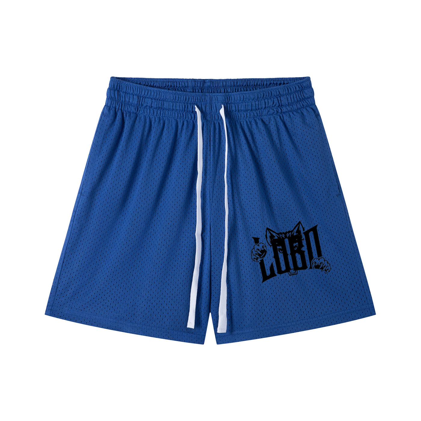 Mesh Drawstring Shorts
